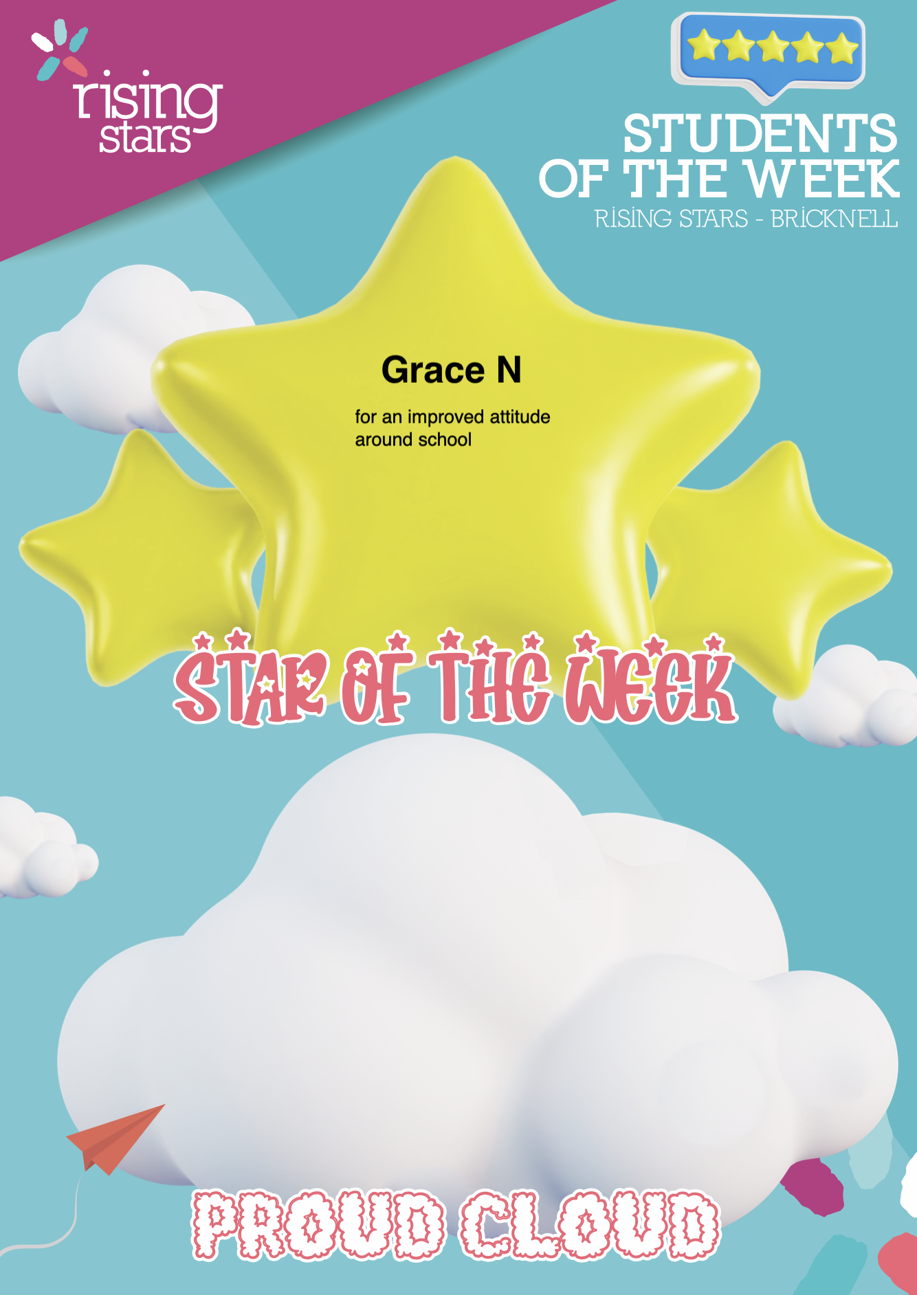 Star Week Logo Stars Of Week (Week 11) - Rising Stars Hull
